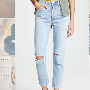 Agolde Jamie jeans shakedown